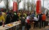Le meilleur moment du coureur: un buffet très bien garni